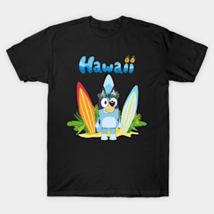 bluey hawaiian T-Shirt